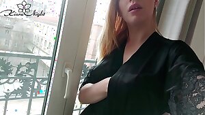 Babe Sent Vid Message Paramour from Paris and Masturbate Pussy