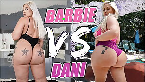 BANGBROS - Battle Of The Thicc GOATs: Ashley Barbie VS Mz Dani