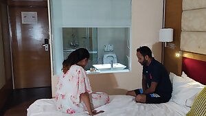 Punjabi girl Punam seduces a young boy, made him bathed and fucked hard in bathroom also