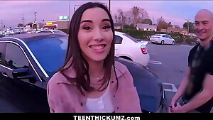 Hot Teenager Thickum Fucked By Stranger While Her Best Friend Records