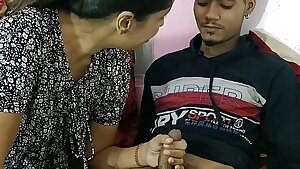 Indian hot girl XXX sex with neighbor's teen boy! With clear Hindi audio